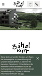 Mobile Screenshot of buehelwirt.com